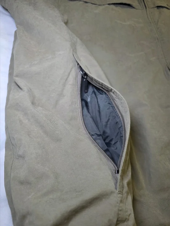 Columbia Lightweight Outdoor Windbreaker Jacket Zip Front- Men's Size XL Olive - Picture 8 of 15